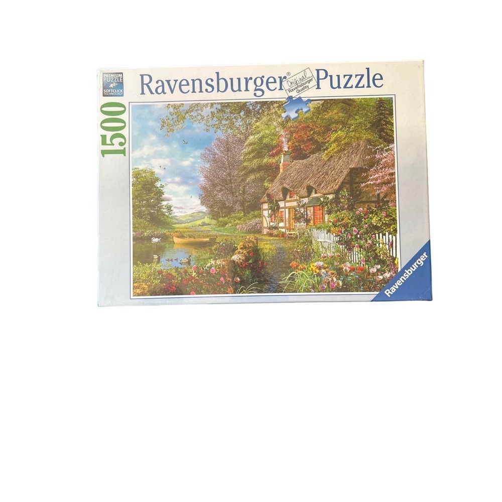 NEW Ravensburger 1500 Piece Puzzle Country Cottage No. 162024